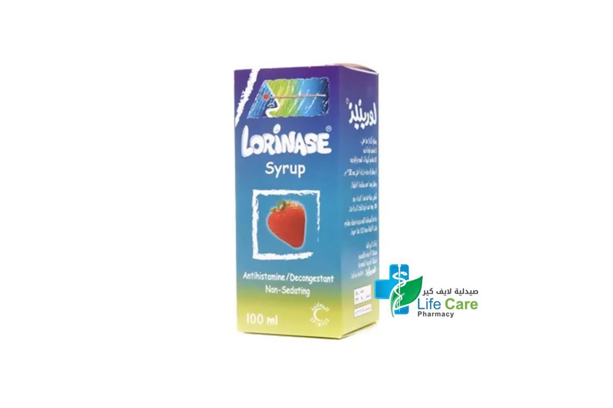 LORINASE SYRUP FOR CHILDRENS 100 ML - Life Care Pharmacy