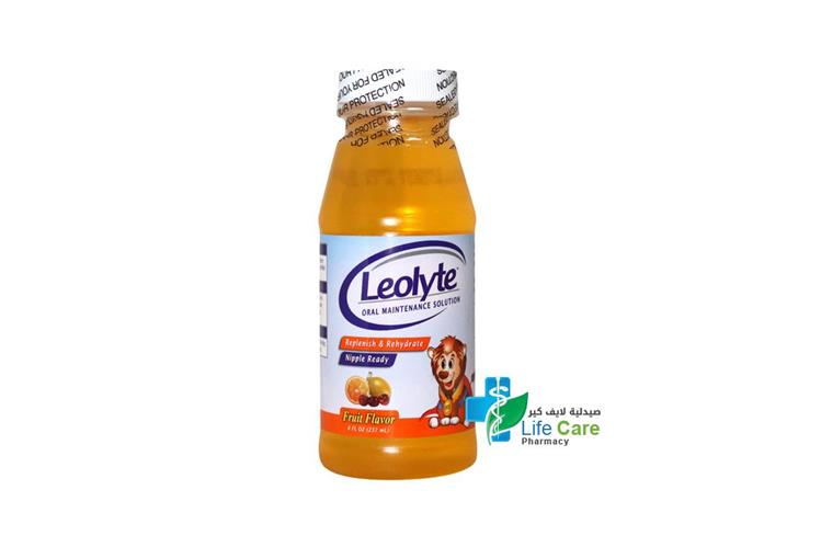 LEOLYTE FRUIT FLAVOR 237 ML ORANGE - Life Care Pharmacy