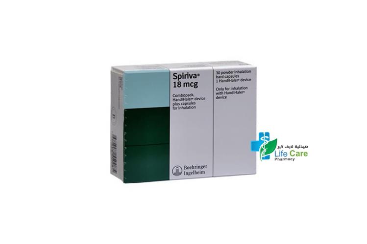 SPIRIVA 18MCG 30 CAPSULES - Life Care Pharmacy