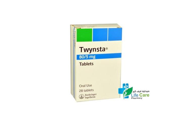 TWYNSTA 80 5MG 28 TABLETS - Life Care Pharmacy