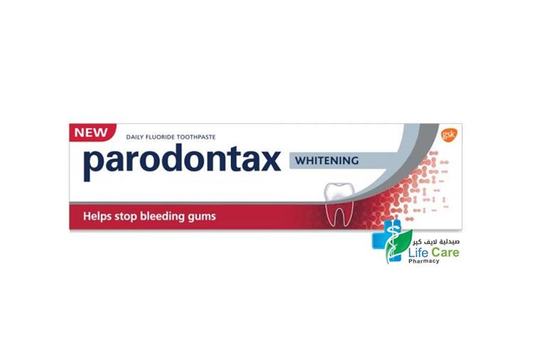 PARODONTAX TOOTHPASTE WHITINING 75 ML - Life Care Pharmacy