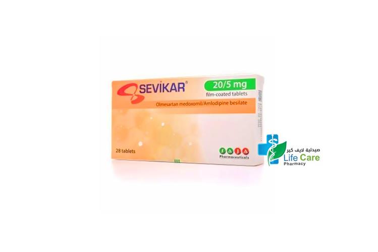 SEVIKAR 20/5 MG 28 TABLETS - Life Care Pharmacy