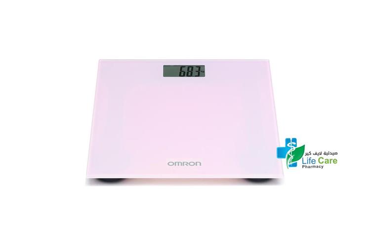OMRON HN289 DIGITAL PERSONAL SCALE PINK - Life Care Pharmacy