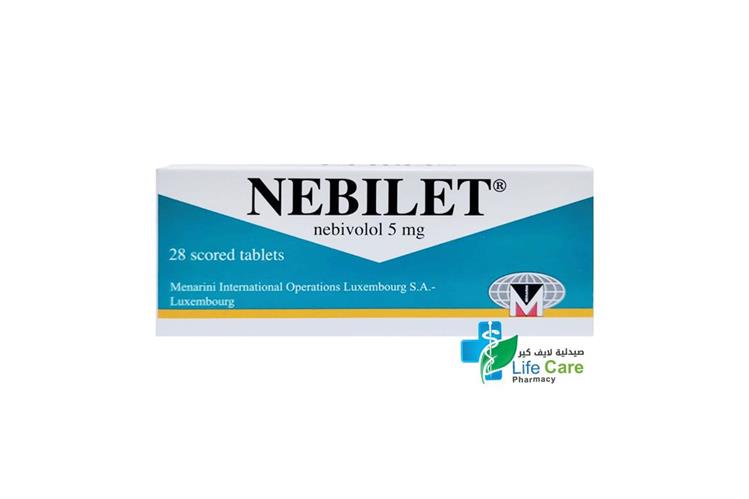 NEBILET 5 MG 28 TABLETS - Life Care Pharmacy