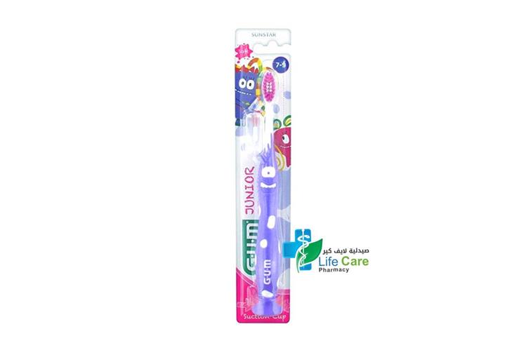 GUM JUNIOR TOOTHBRUSH 7 TO 9 YEARS COLOR VIOLET - Life Care Pharmacy