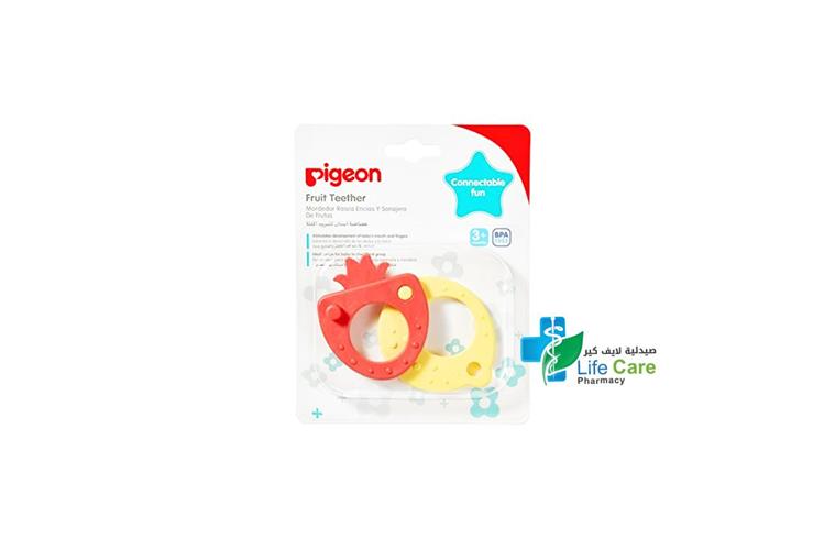PIGEON FRUIT TEETHER PLUS 3 MONTH - Life Care Pharmacy