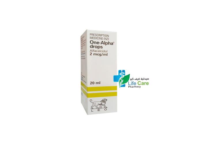 ONE ALPHA 2MCG DROPS 20 ML - Life Care Pharmacy