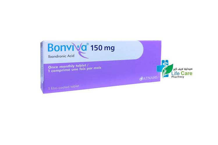 BONVIVA 150 MG 1 TABLETS - Life Care Pharmacy