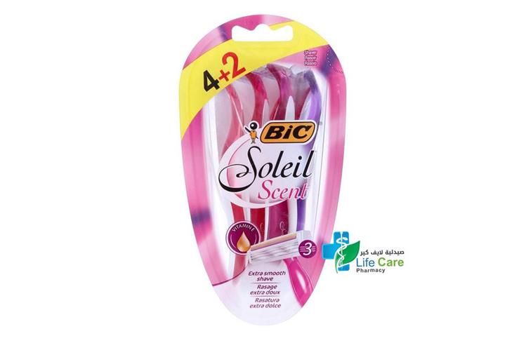 BIC SOLEIL SCENT 4 PLUS 2 - صيدلية لايف كير