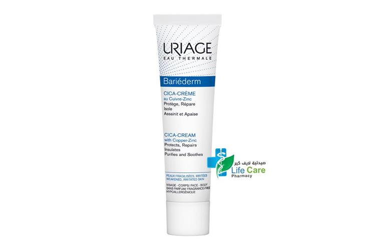 URIAGE BARIEDERM CICA CREAM 40 ML - Life Care Pharmacy