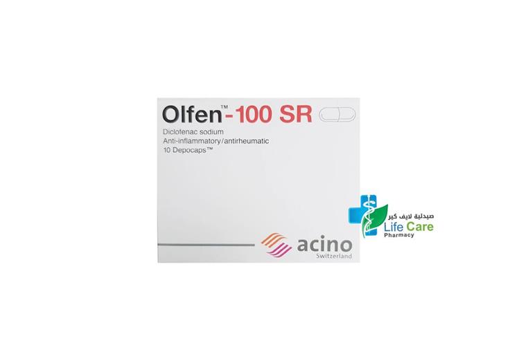OLFEN 100 SR 10 CAPSULES - Life Care Pharmacy