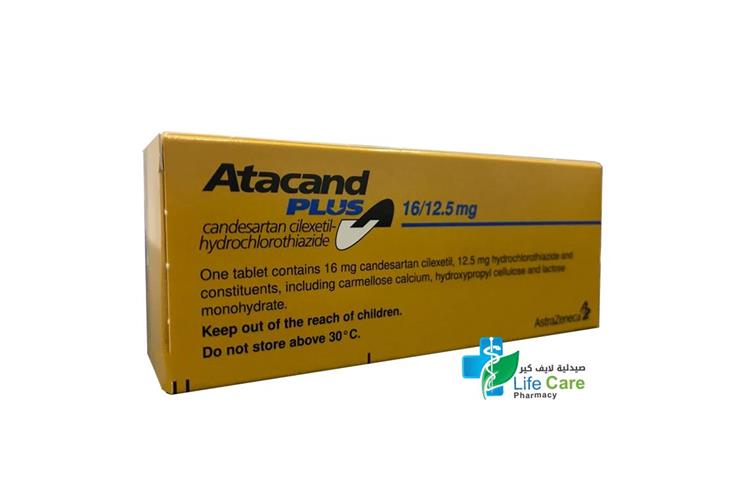 ATACAND PLUS 16 MG 12.5 MG 28 TABLETS - Life Care Pharmacy