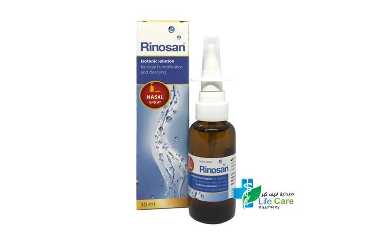 RINOSAN NASAL SPRAY 30 ML - Life Care Pharmacy