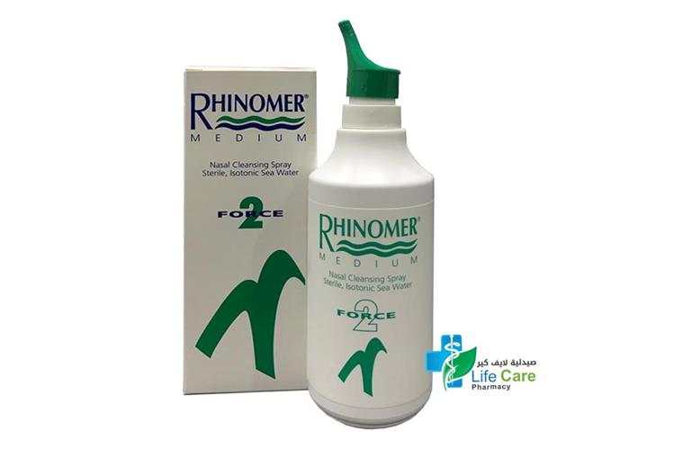 RHINOMER FORCE 2  135 ML - Life Care Pharmacy