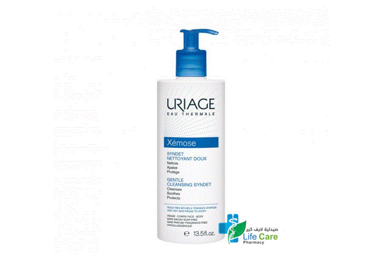 URIAGE XEMOSE CLEANSING GEL 500 ML - Life Care Pharmacy
