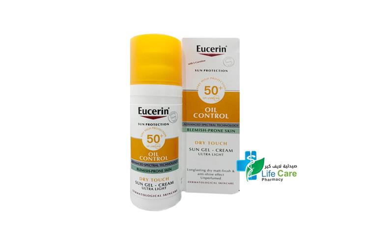 EUCERIN SUN OIL CONTROL DRY TOUCH 50 ML - Life Care Pharmacy