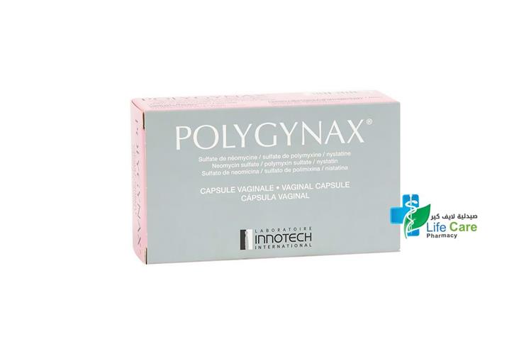 POLYGYNAX VAGINAL 12 CAPSULES - Life Care Pharmacy