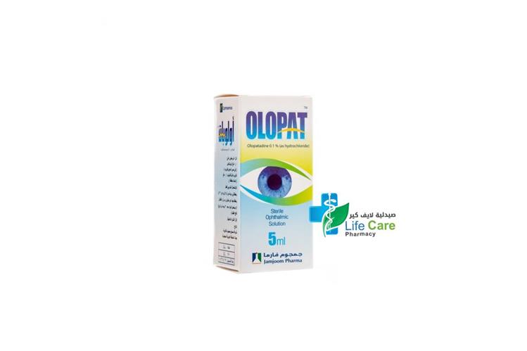 OLOPAT OPHTHALMIC SOLUTION 5ML - Life Care Pharmacy