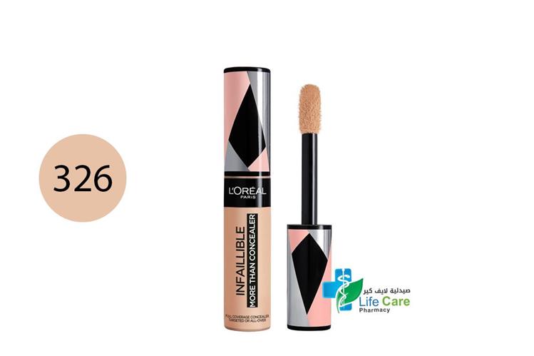 LOREAL INFALLIBLE CONCEALER 326 VANILLA 11 ML - Life Care Pharmacy