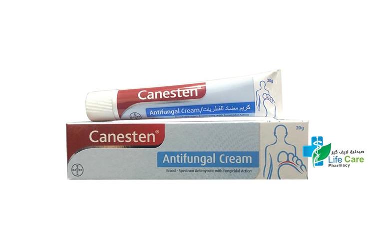 CANESTEN ANTIFUNGAL CREAM 20GM - Life Care Pharmacy