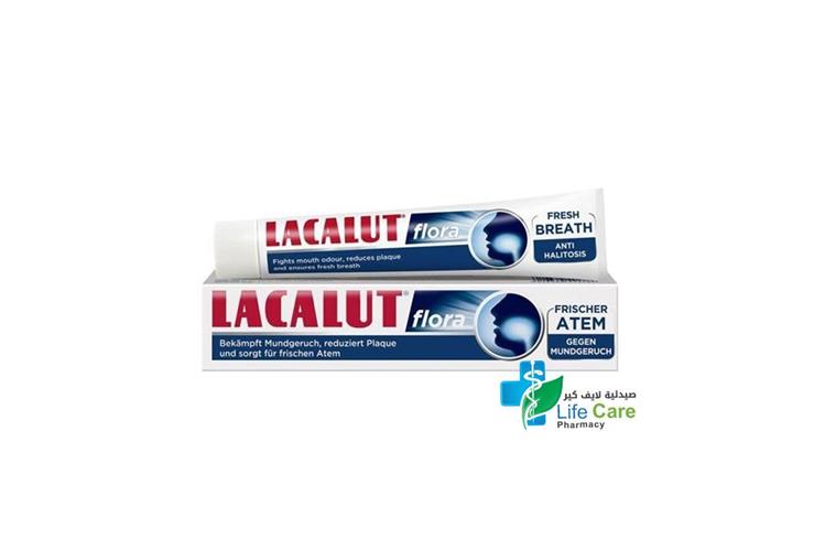 LACALUT FLORA TOOTHPASTE 75ML - Life Care Pharmacy