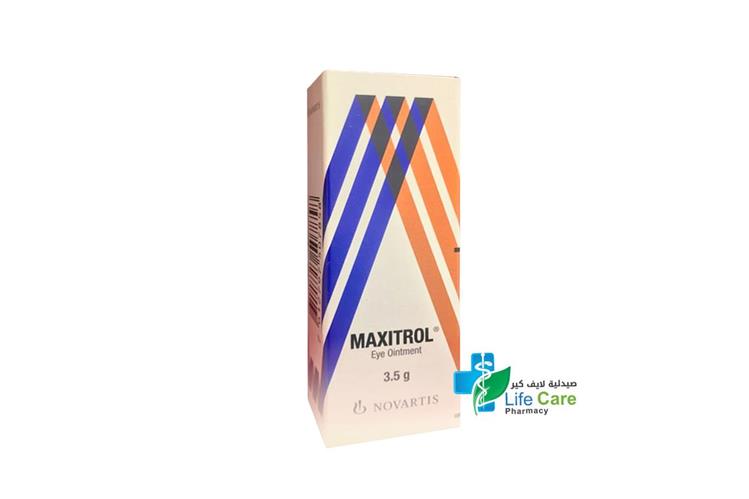 MAXITROL EYE OINTMENT 3.5 GM - Life Care Pharmacy