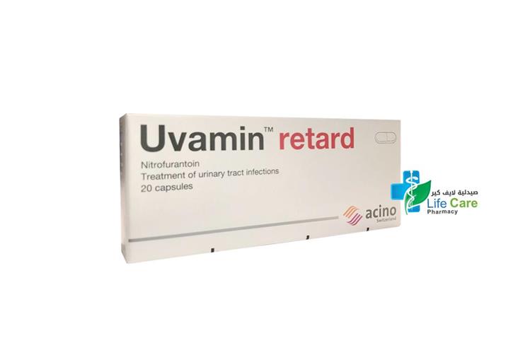 UVAMIN RETARD CAPSULES 20 CAP - Life Care Pharmacy