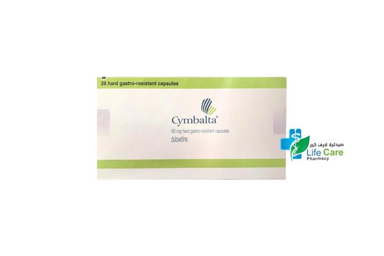 CYMBALTA 60 MG 28 TABLETS - Life Care Pharmacy