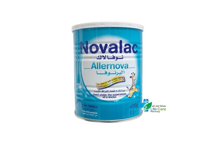 NOVALAC ALLERNOVA 400 GM - Life Care Pharmacy