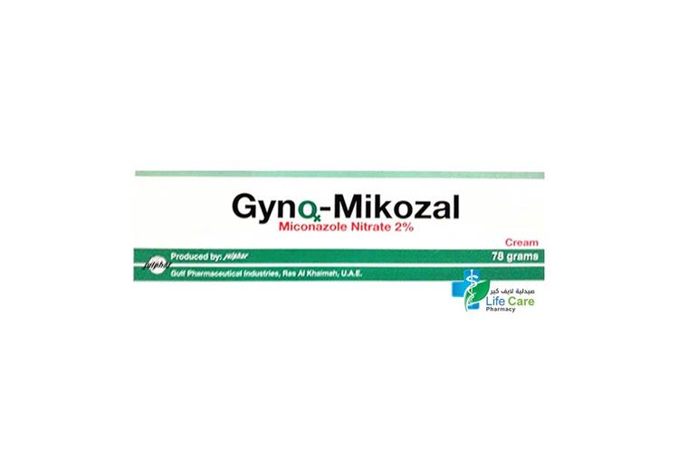 GYNO MIKOZAL VAGINAL CREAM 78 GM - صيدلية لايف كير
