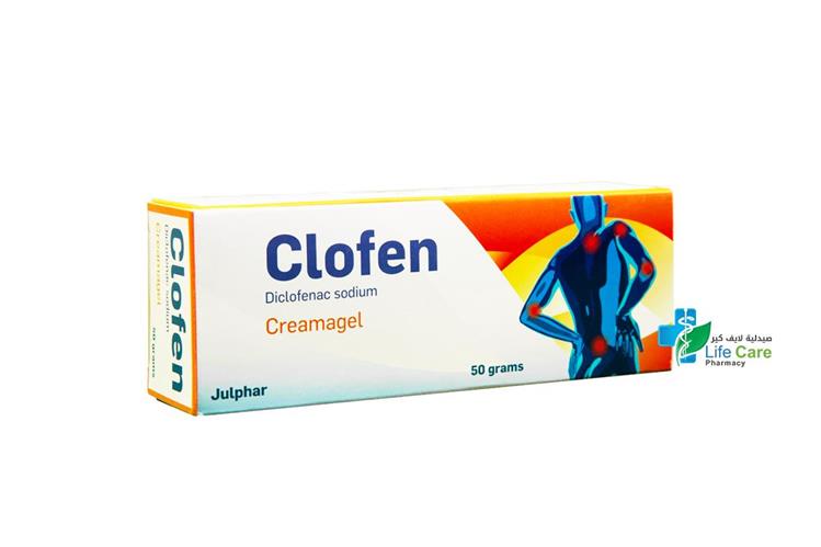 CLOFEN CREAMAGEL 50GM - Life Care Pharmacy