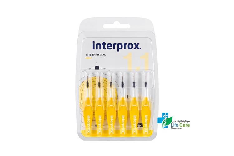 INTERPROX MINI 1.1 YELLOW - Life Care Pharmacy