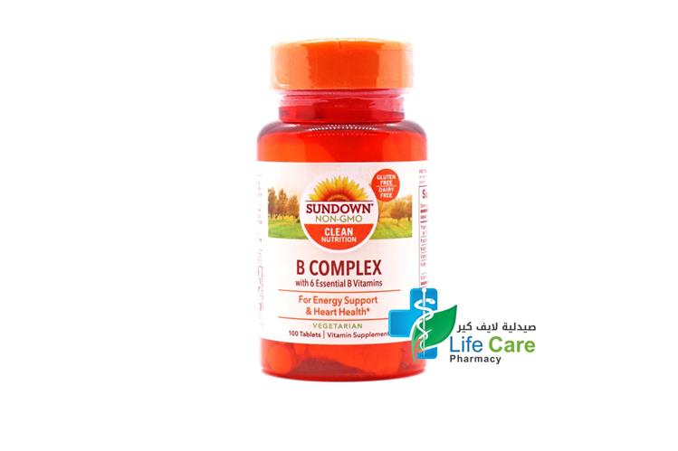SUNDOWN B COMPLEX 100 TABLETS - Life Care Pharmacy