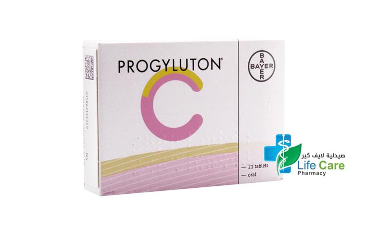 PROGYLUTON CYCLO PROGYNOVA  21 TAB - Life Care Pharmacy