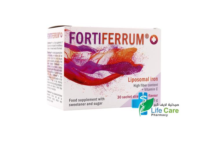 FORTIFERRUM  30 SACHETS - Life Care Pharmacy
