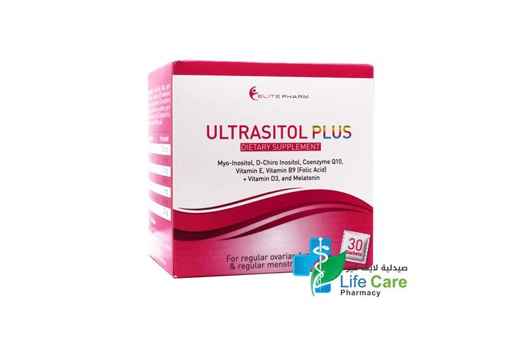 ULTRASITOL PLUS 30 SACHETS - Life Care Pharmacy