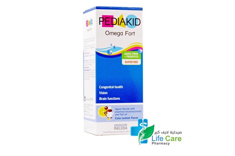 PEDIAKID OMEGA FORT SYRUP 125 ML - Life Care Pharmacy