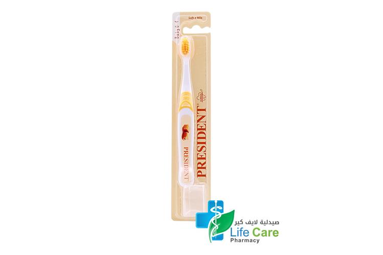 PRESIDENT BABY TOOTHBRUSH 0 TO 4 YEARS SOFT - Life Care Pharmacy
