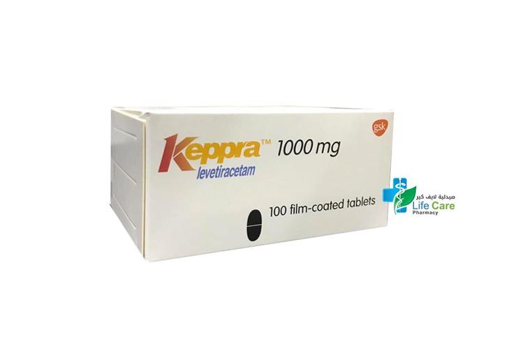 KEPPRA 1000 MG 100 TABLETS - Life Care Pharmacy