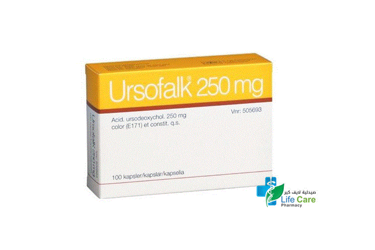 URSOFALK 250MG 100 CAPSULES - Life Care Pharmacy