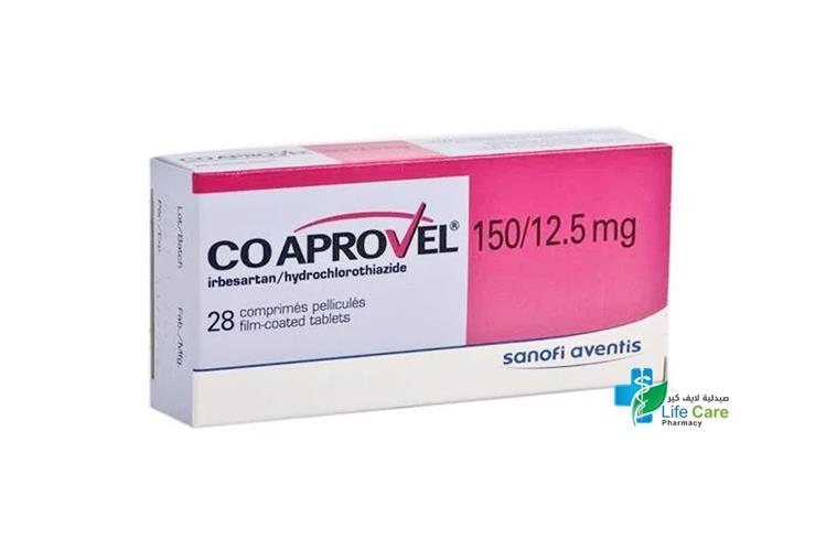 COAPROVEL 150 12.50 MG 28 TABLETS - Life Care Pharmacy