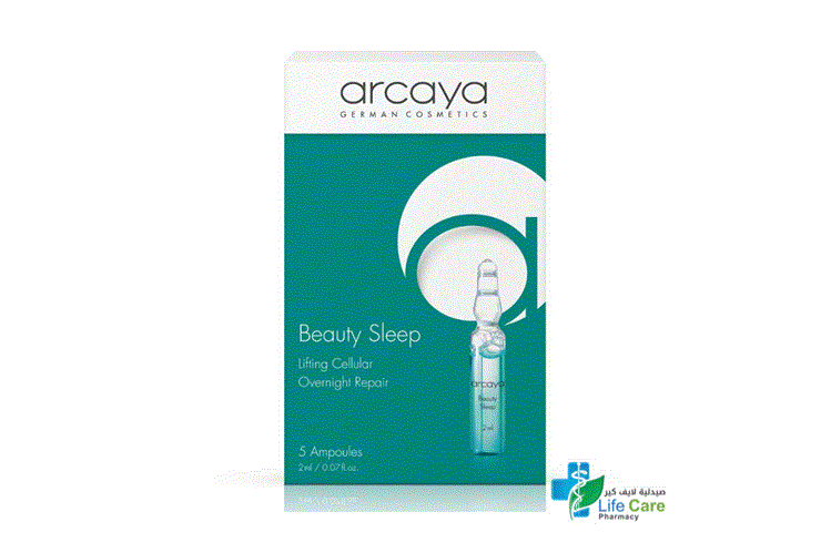 ARCAYA BEAUTY SLEEP 2ML 5AMP - Life Care Pharmacy