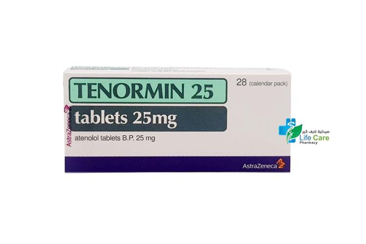 TENORMIN 25 MG 28 TABLETS - Life Care Pharmacy