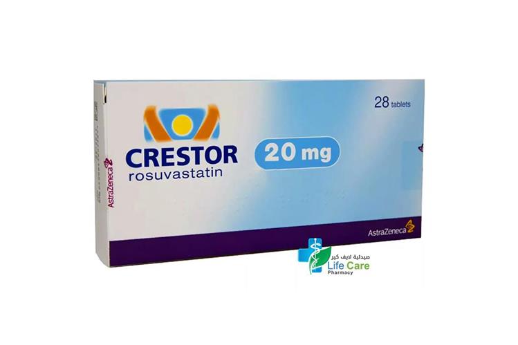 CRESTOR 20 MG 28 TAB - Life Care Pharmacy