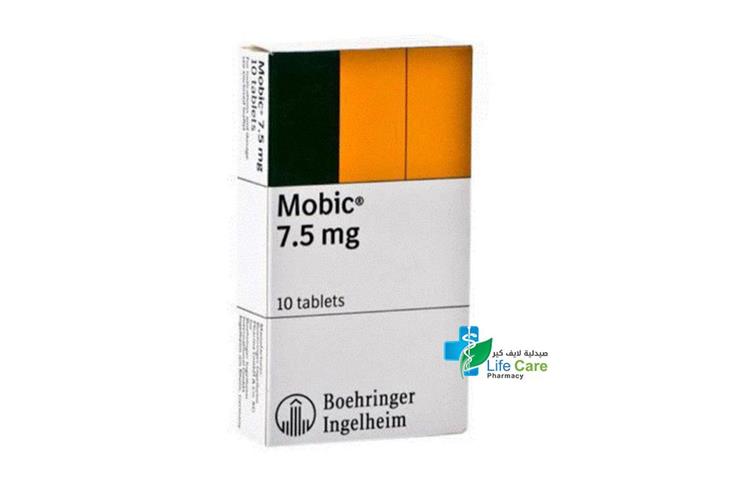 MOBIC  7.5MG 10 TAB - Life Care Pharmacy