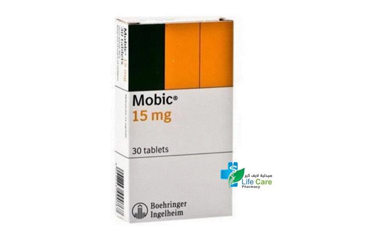 MOBIC TABLETS 15MG 30 TAB - Life Care Pharmacy