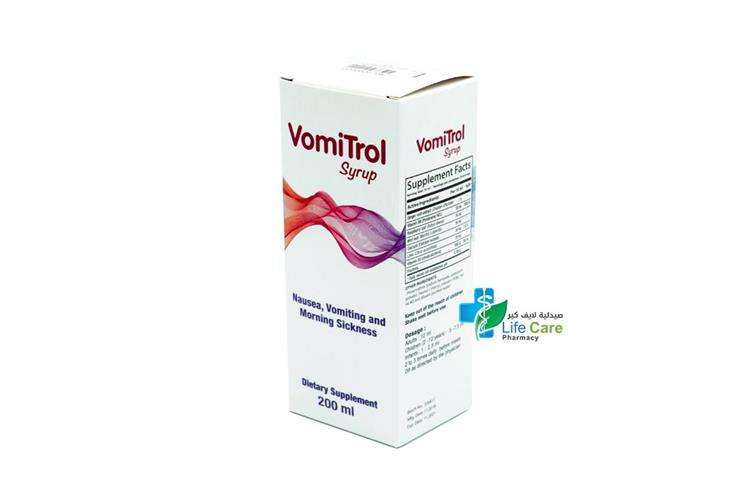 VOMITROL SYRUP 200 ML - Life Care Pharmacy