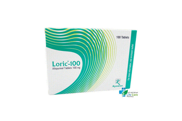 LORIC 100 MG 100 TABLETS - صيدلية لايف كير
