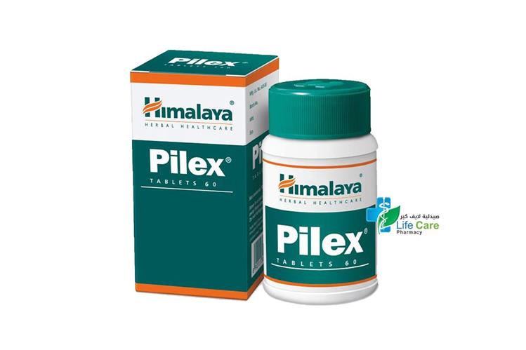 HIMALAYA PILEX TABLETS 60 TABLETS HERBAL - Life Care Pharmacy
