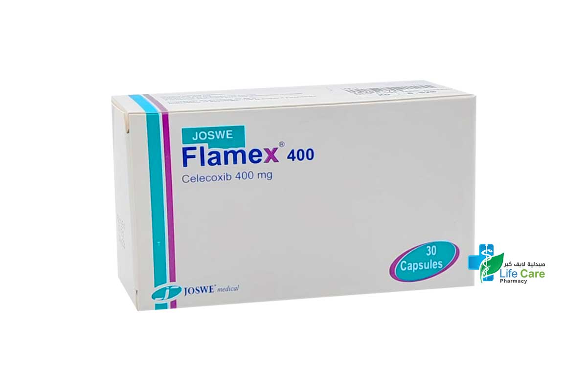 JOSWE FLAMEX 400MG 30CAPSULES - Life Care Pharmacy